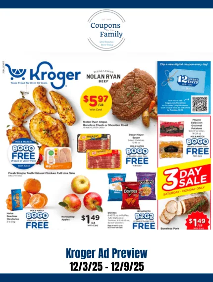 Kroger Weekly Ad Preview 12_3_25