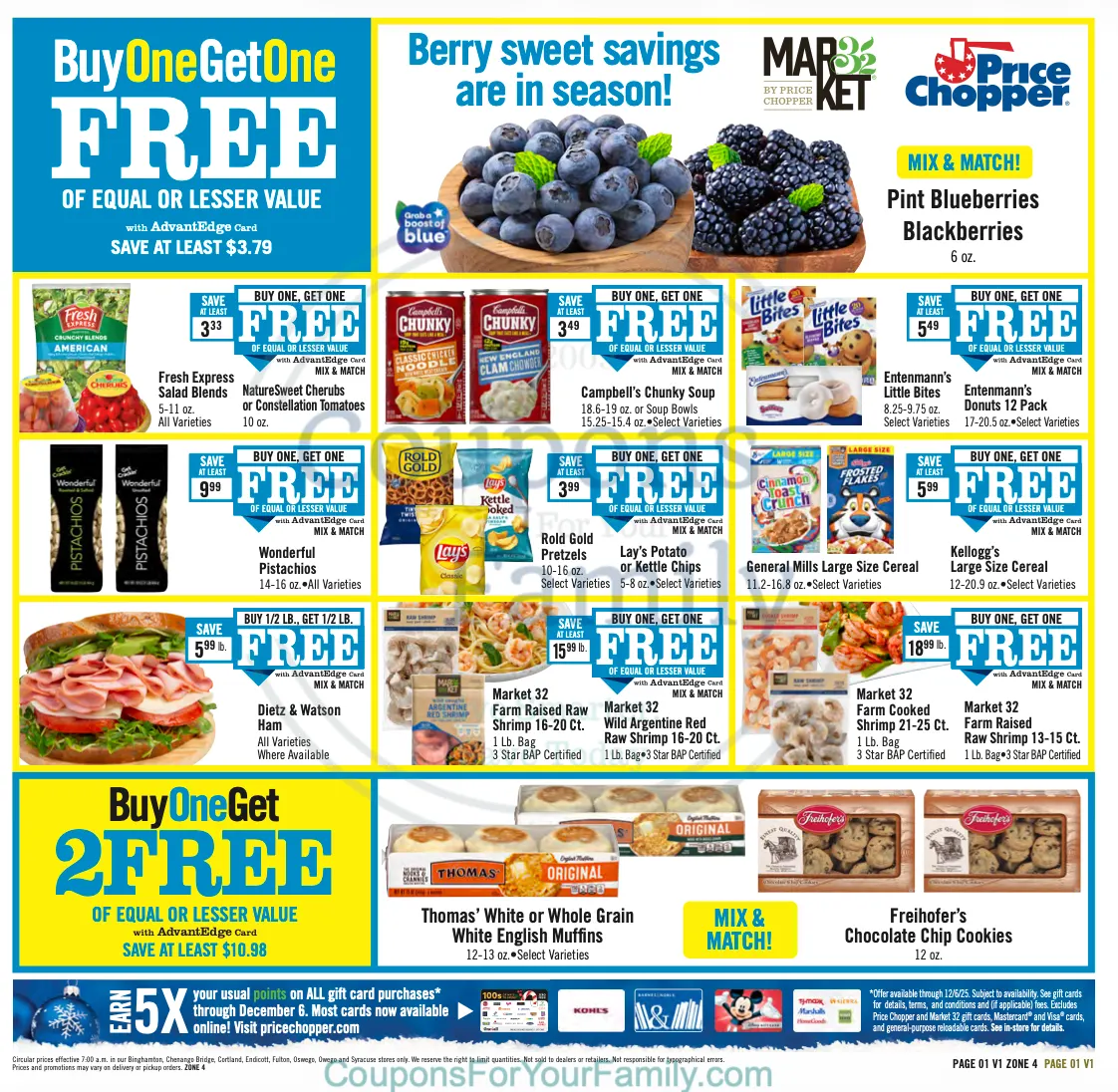Price Chopper Ad this week 11_30_25 pg 1