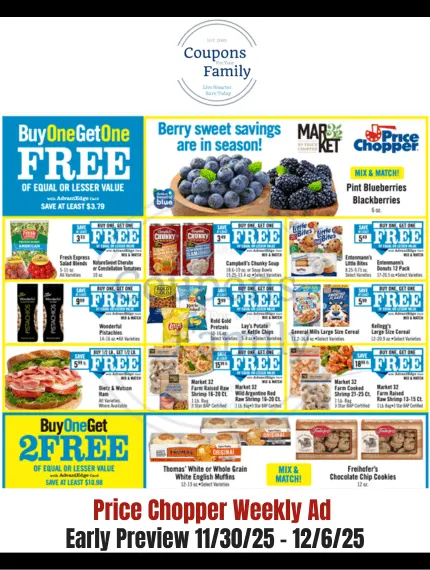 Price Chopper Weekly Ad 11_30_25