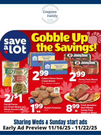 Save A Lot Ad this week 11_16_25