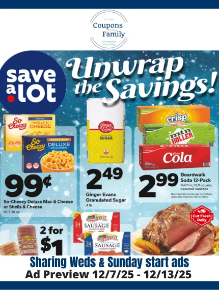 Save A Lot Ad this week 12:7