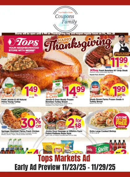 Tops Ad this week 11_23_25