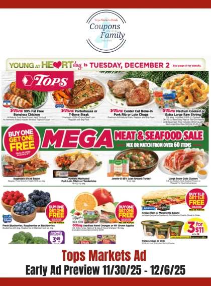 Tops Ad this week 11_30_25