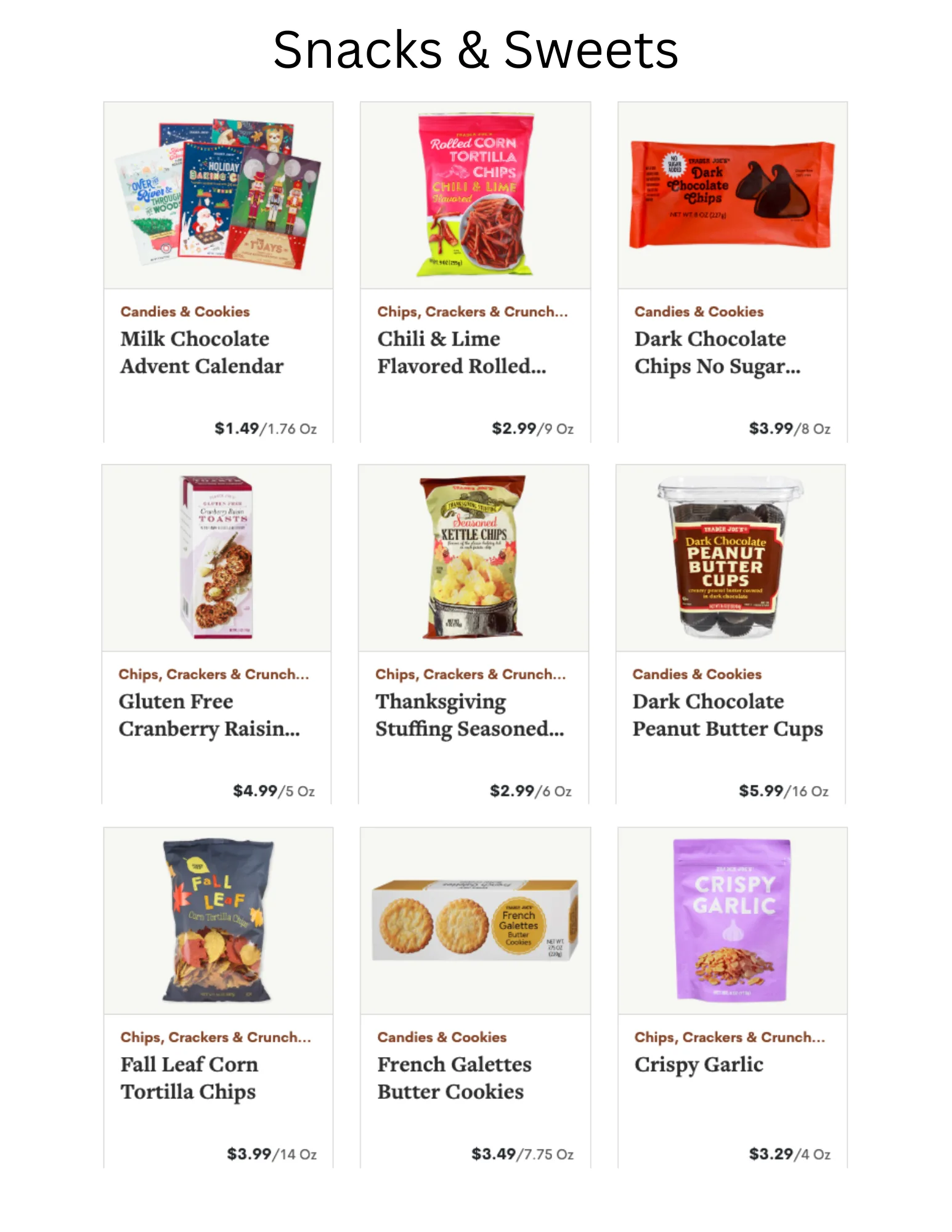 Trader Joes Fearless Flyer Ad November 2025 pg 10