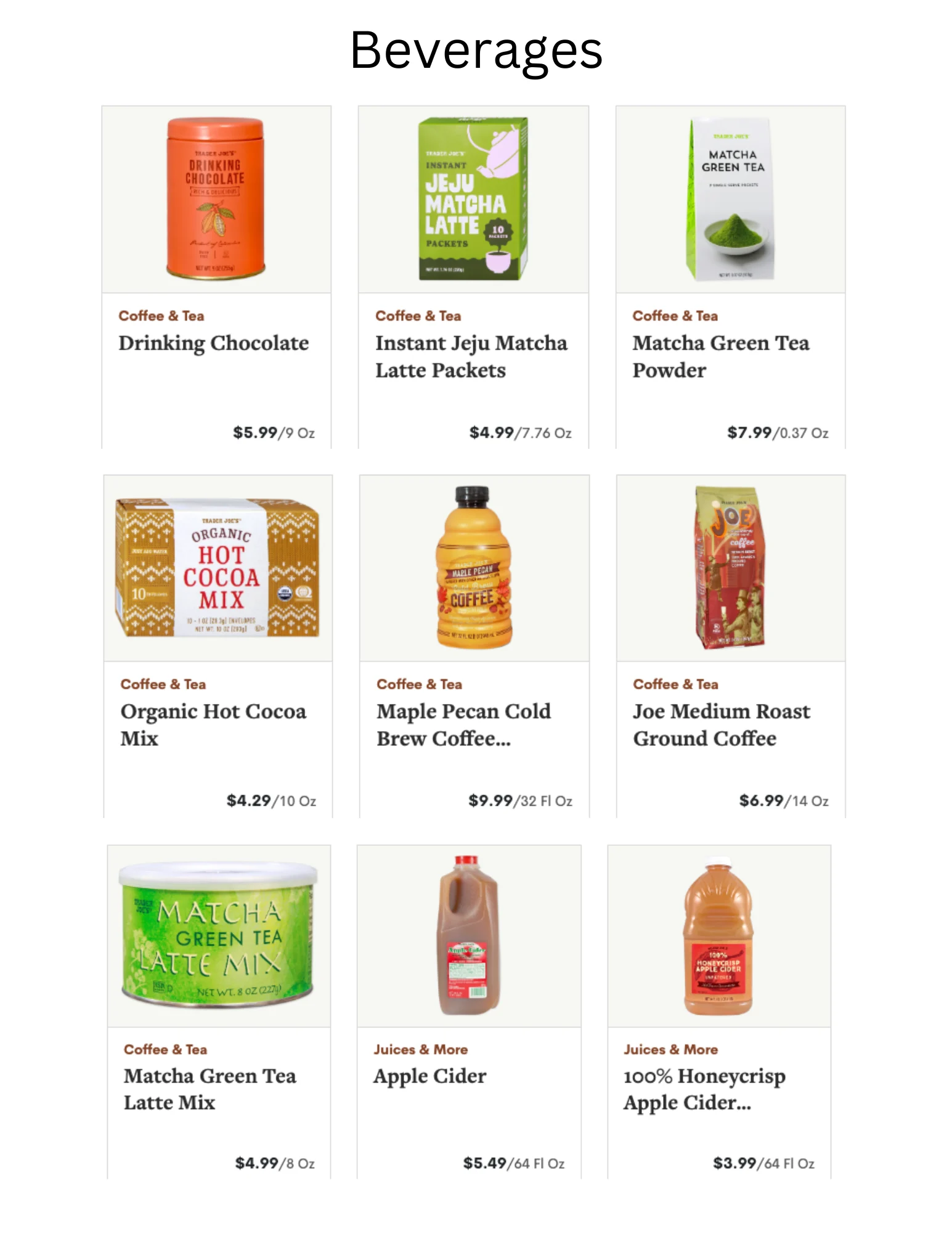 Trader Joes Fearless Flyer Ad November 2025 pg 11