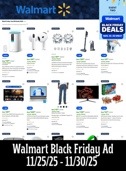 Walmart Black Friday 2025