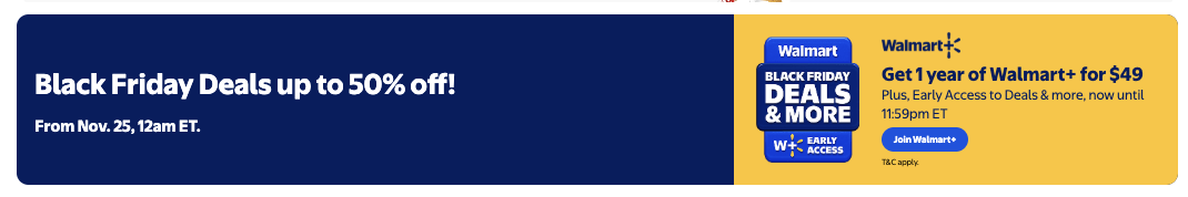 Walmart Black Friday Deals 2025