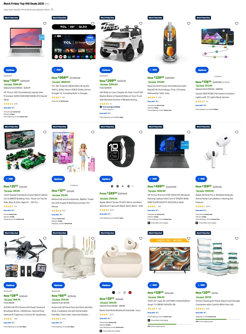 Walmart Weekly Ad 11_14_25 pg 1