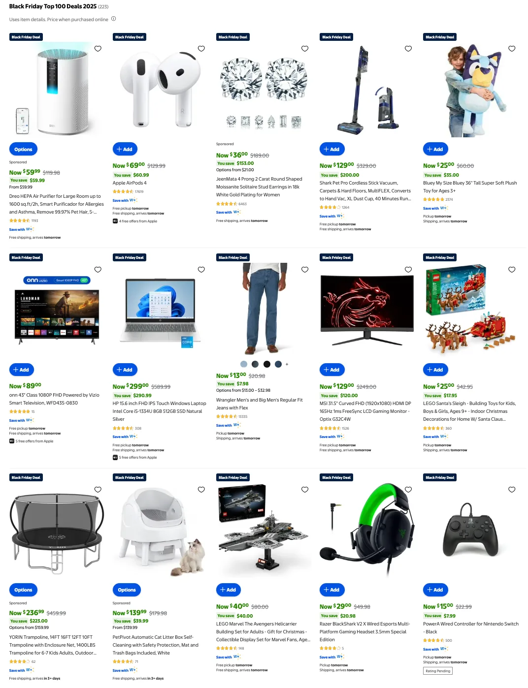 Walmart Weekly Ad 11_25_25 pg 1