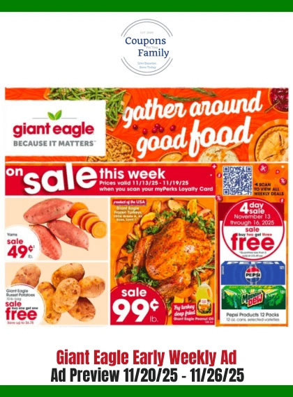 giant eagle weekly ad 11_20_25