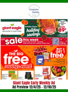giant eagle weekly ad 12_4_25