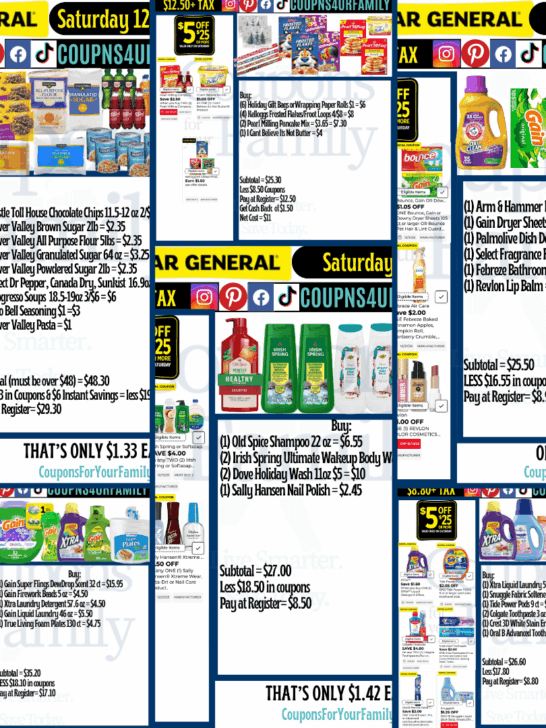 Dollar General Coupon Deals 12_13_25