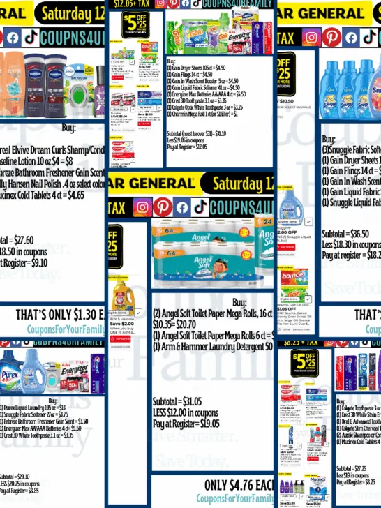 Dollar General Coupon Deals 12_27_25