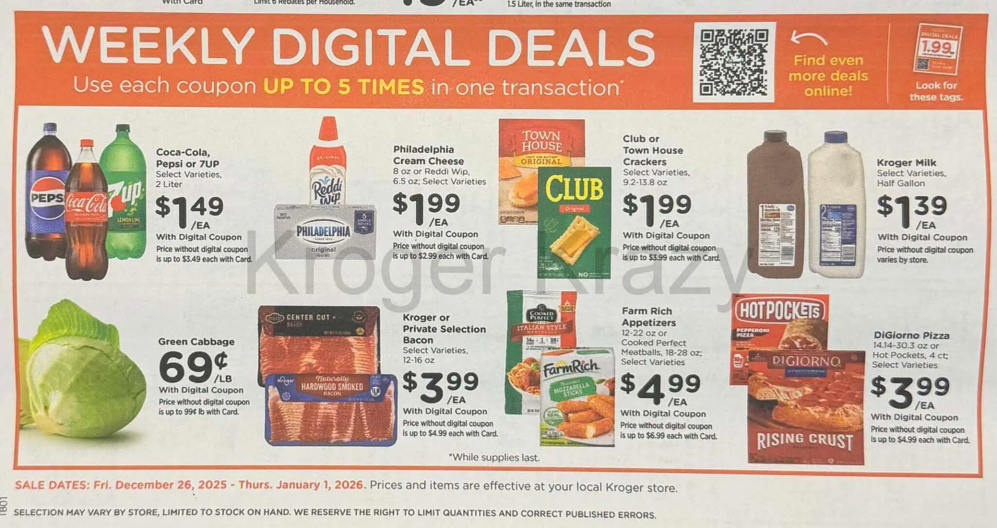 Kroger Ad this week 12_26_25 pg 5