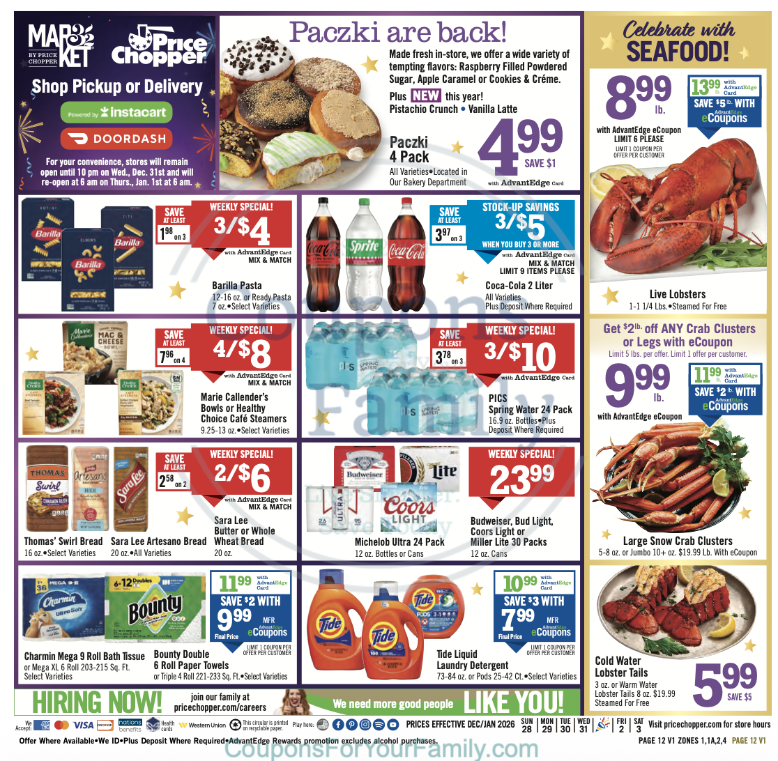 Price Chopper Ad this week 12_28_25 pg 12