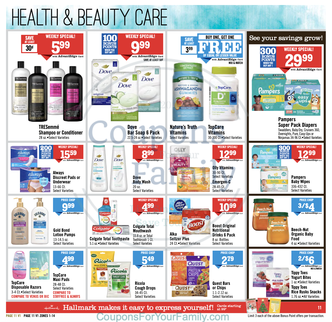 Price Chopper Ad this week 12_7_25 pg 11