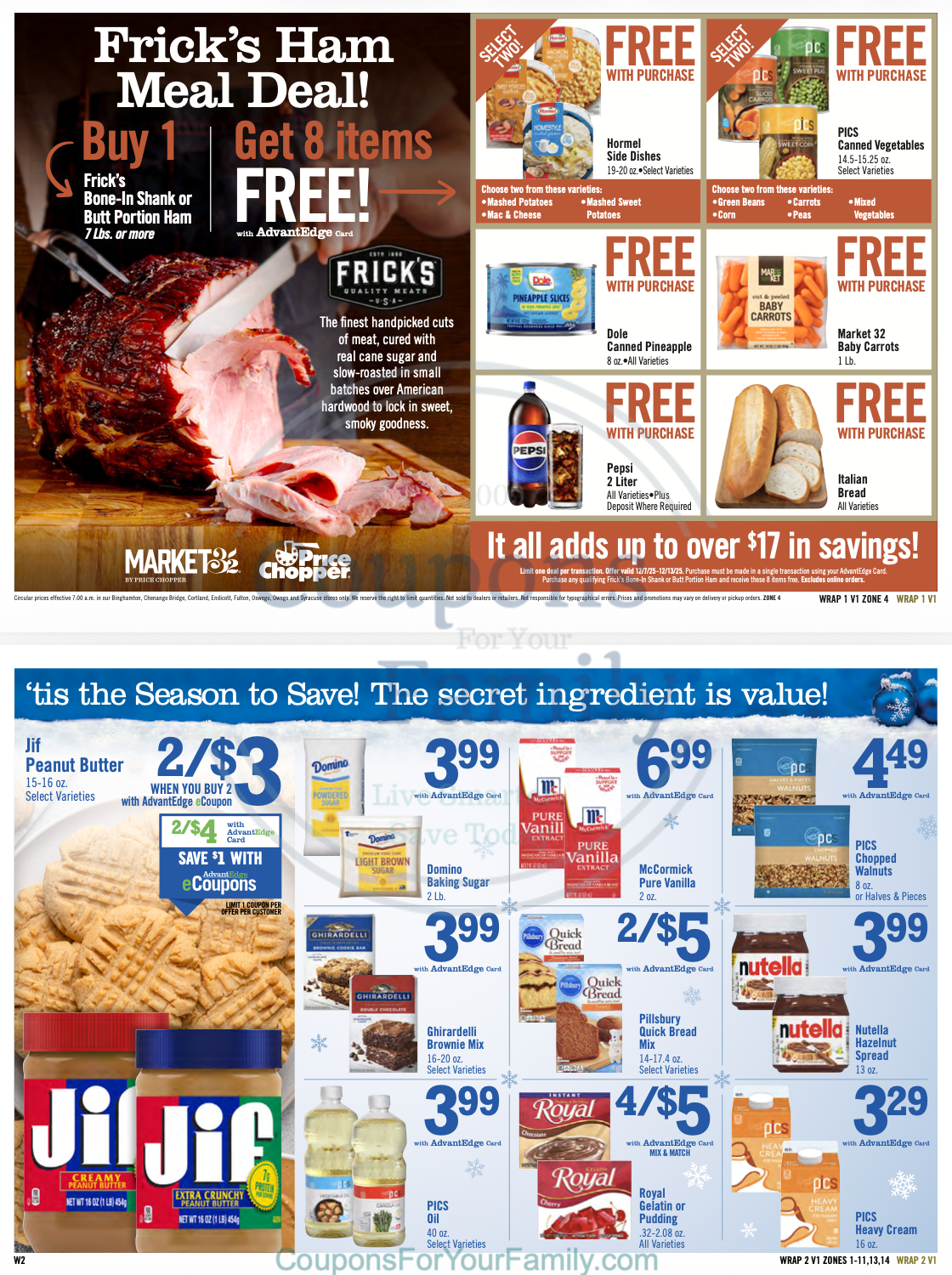 Price Chopper Ad this week 12_7_25 pg 13