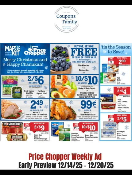 Price Chopper Weekly Ad 12_14_25