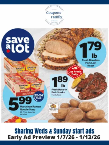 Save A Lot Ad this week 1_7_26