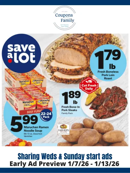 Save A Lot Ad this week 1_7_26