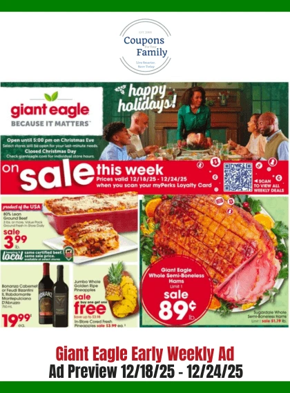 giant eagle weekly ad 12_18_25