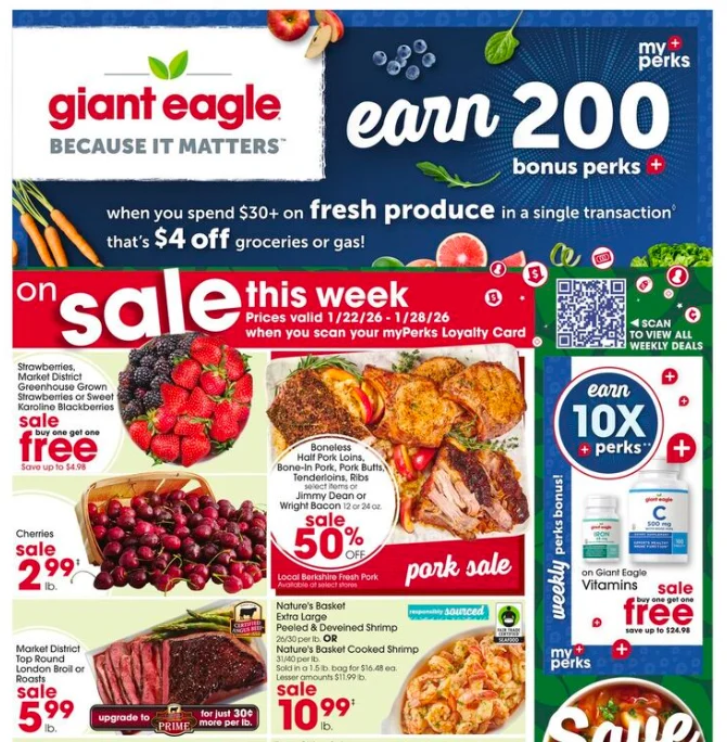 Giant Eagle Ad this week 1_22_26 pg 1