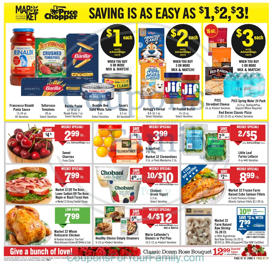 Price Chopper Ad this week 1_4_26 pg 1