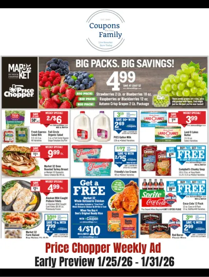 Price Chopper Weekly Ad 1_25_26