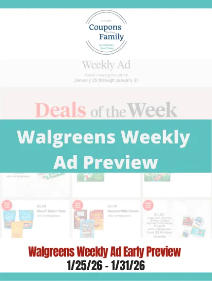 Walgreens Ad this week 1_25_26