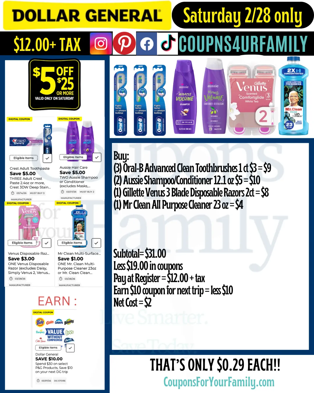 Dollar General Ad 2_28_26 pg 1 Dollar General Ad 2_28_26 pg 1
