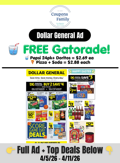 Dollar General Ad and Deals 4_5_26png