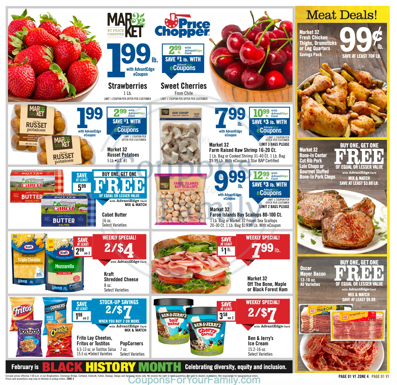 Price Chopper Ad this week 2_8_26 pg 1