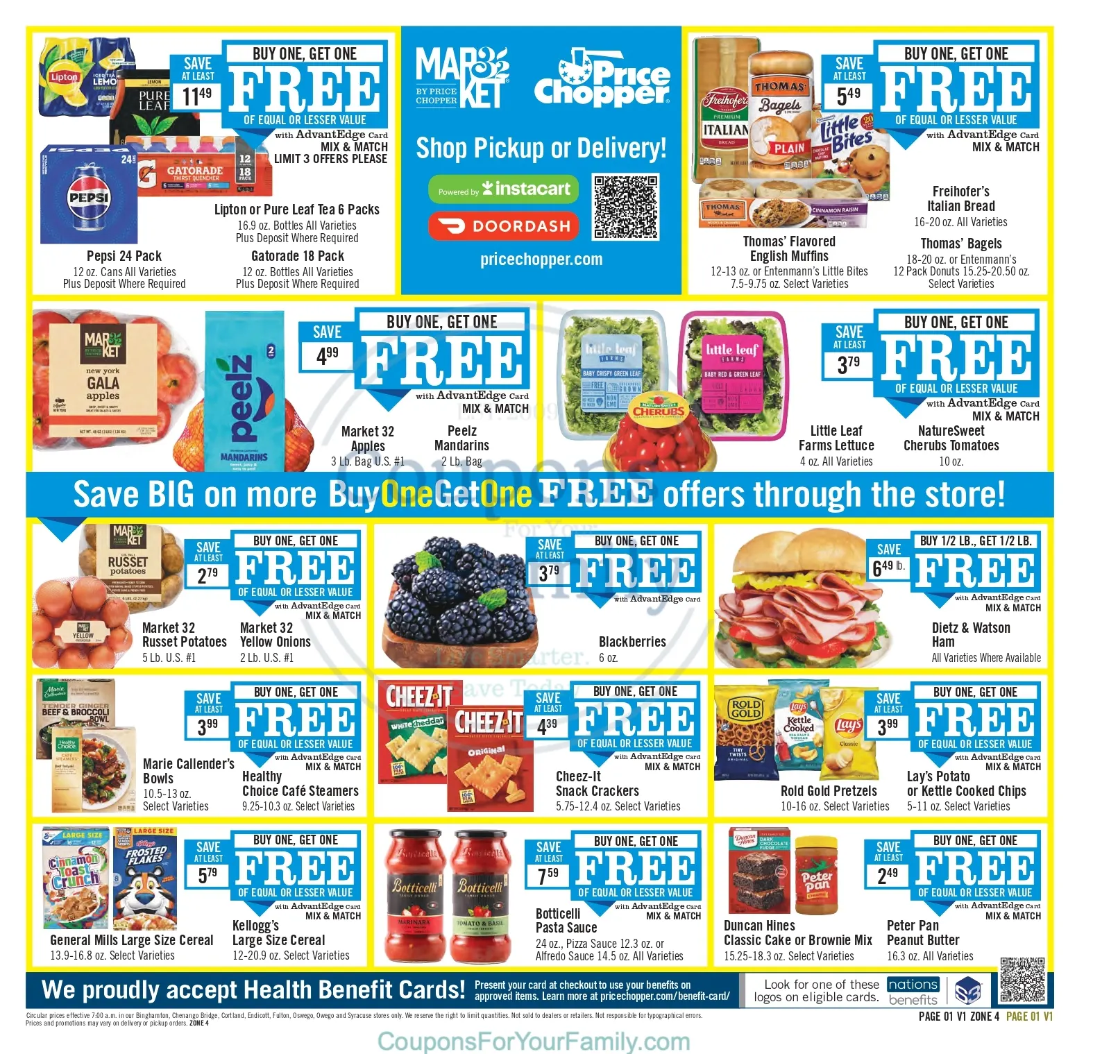 Price Chopper Ad this week 3_1_26 pg 1