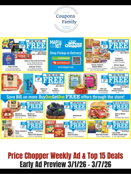 Price Chopper Weekly Ad 3_1_26