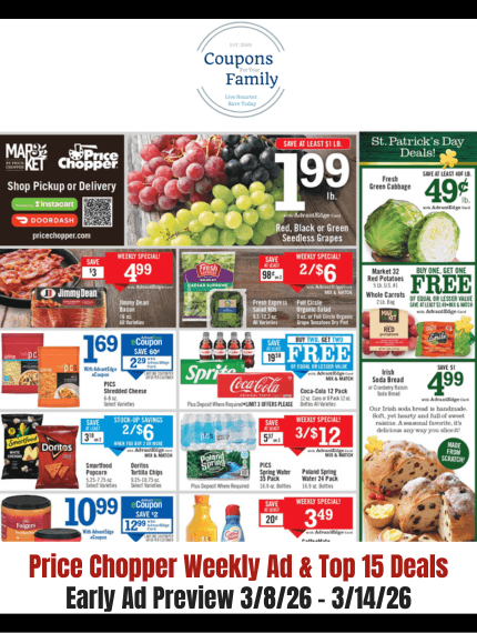 Price Chopper Weekly Ad 3_8_26