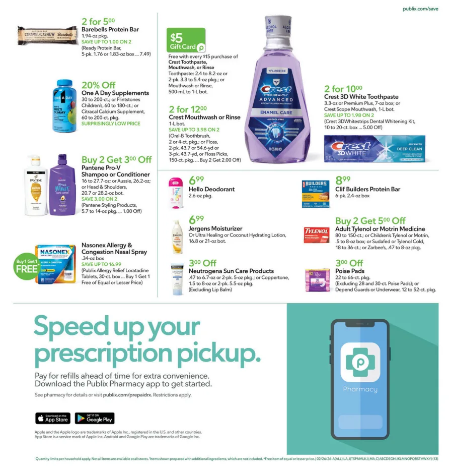 Publix Early Ad 2_25_26 pg 13