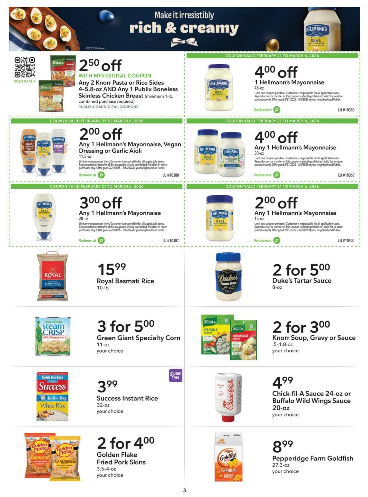 Publix Extra Savings Ad 2_21_26 pg 3