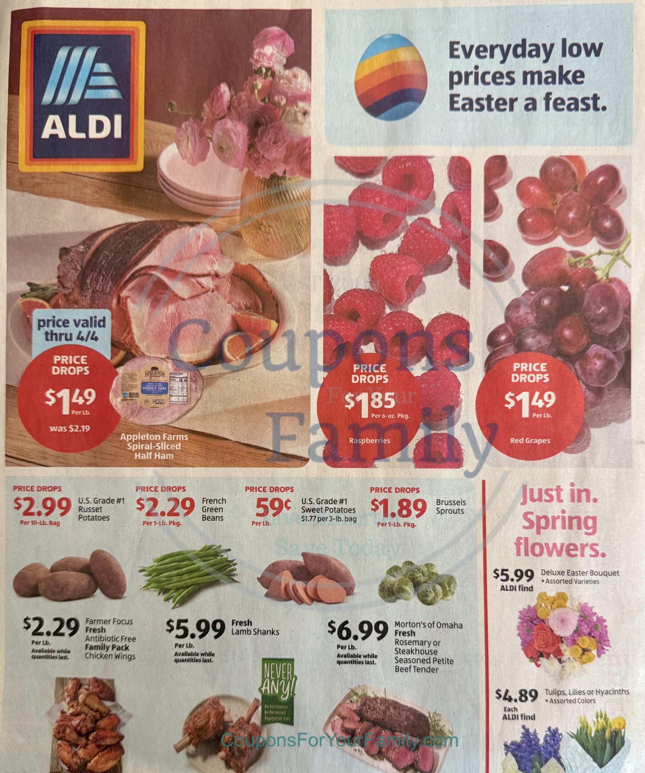 Aldi Weekly Ad 4_1_26 pg 1