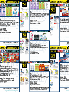 Dollar General Saturday Coupon Scenarios 3_21_26