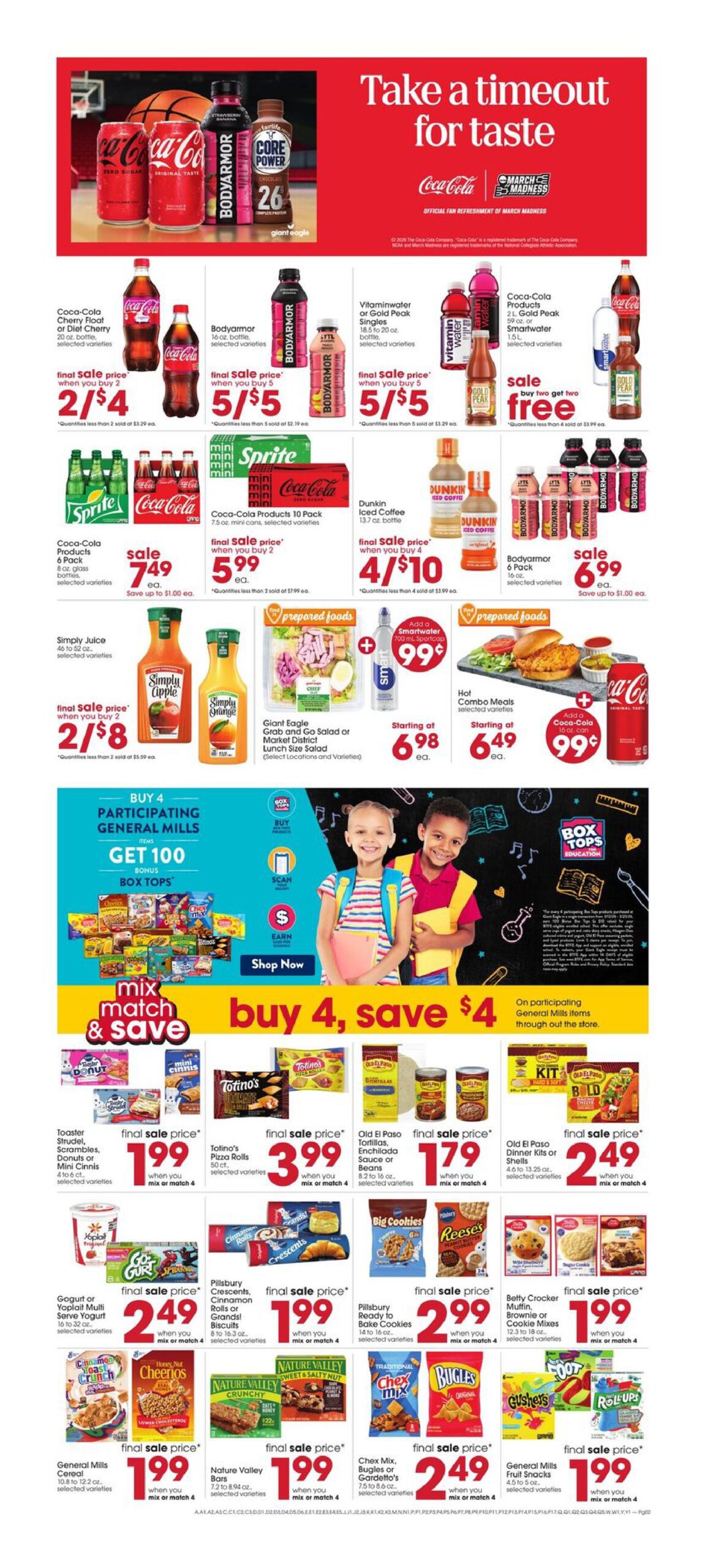 Giant Eagle Ad this week 3_12_26 pg 2