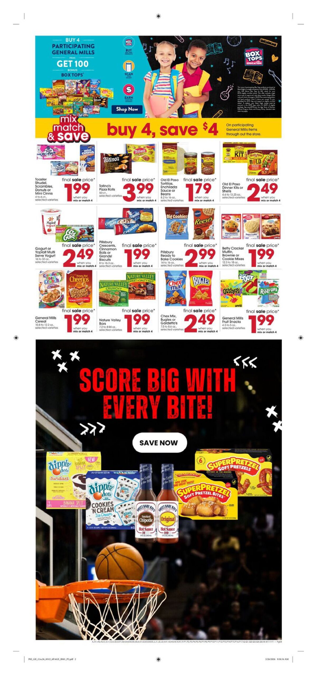 Giant Eagle Ad this week 3_19_26 pg 7