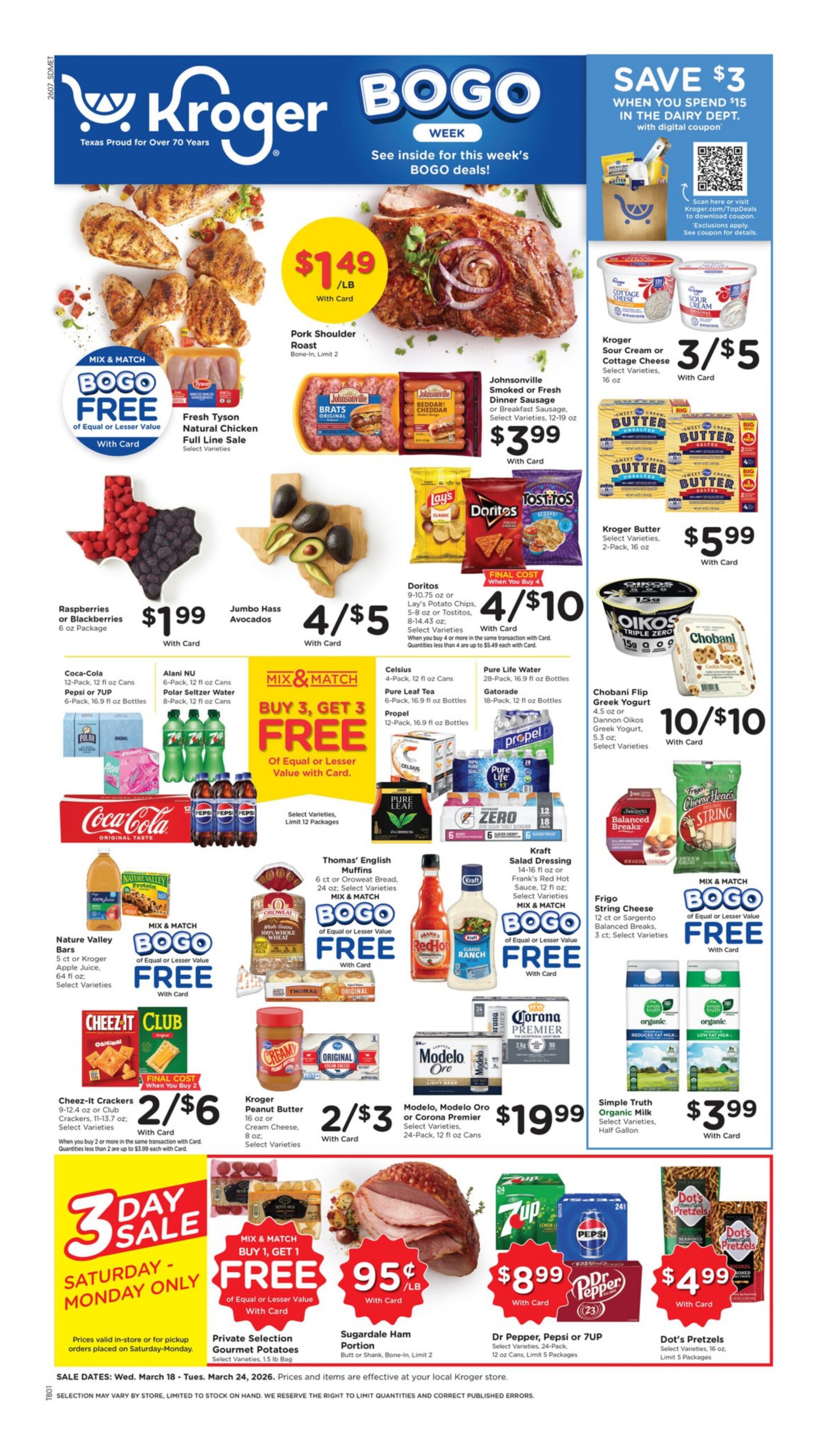 Kroger Ad this week 3_18_26 pg 1