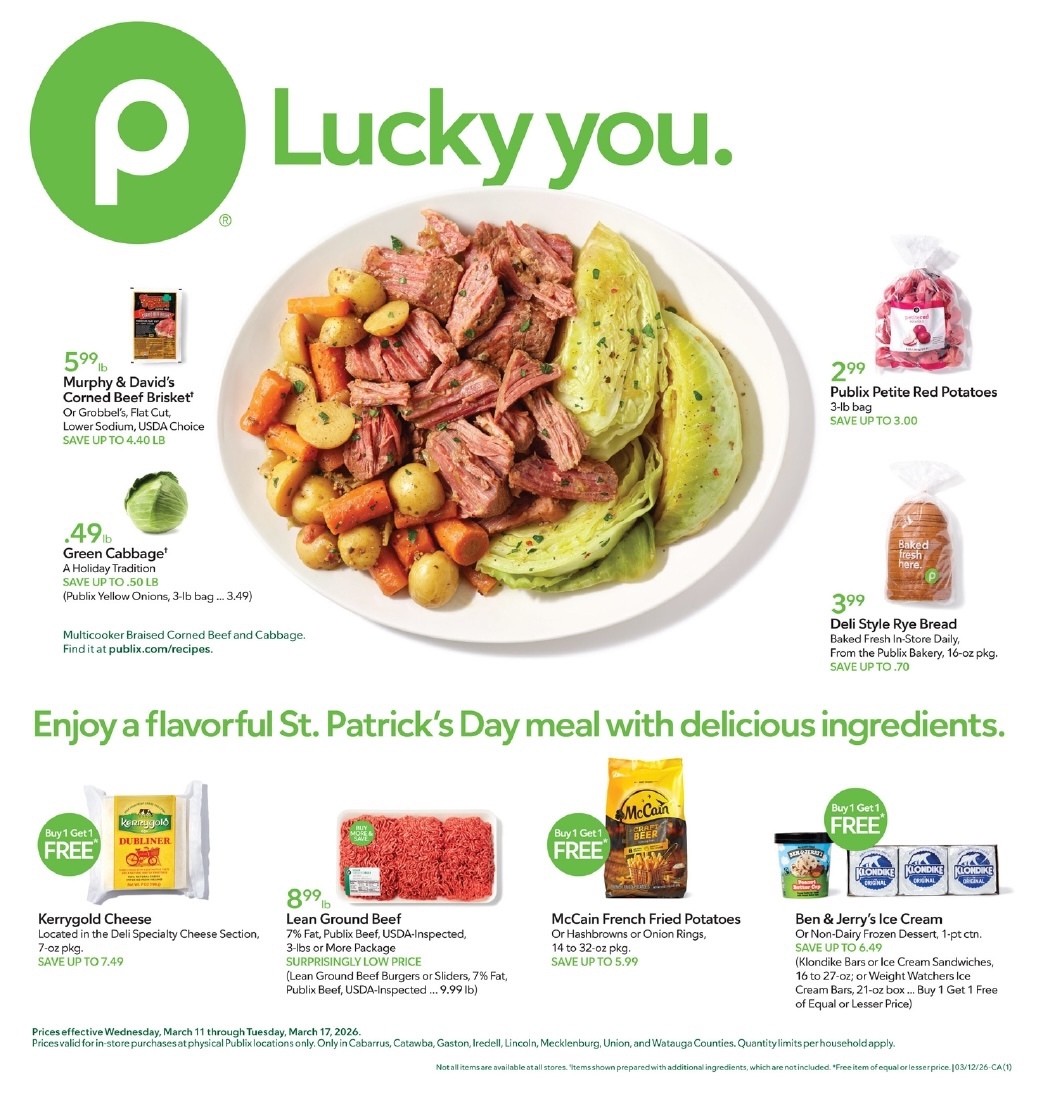 Publix Early Ad 3_11_26 pg 1