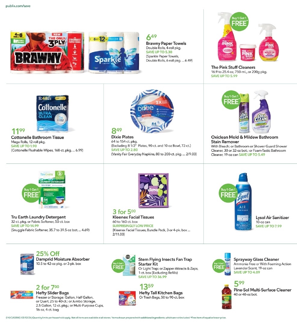 Publix Early Ad 3_11_26 pg 14