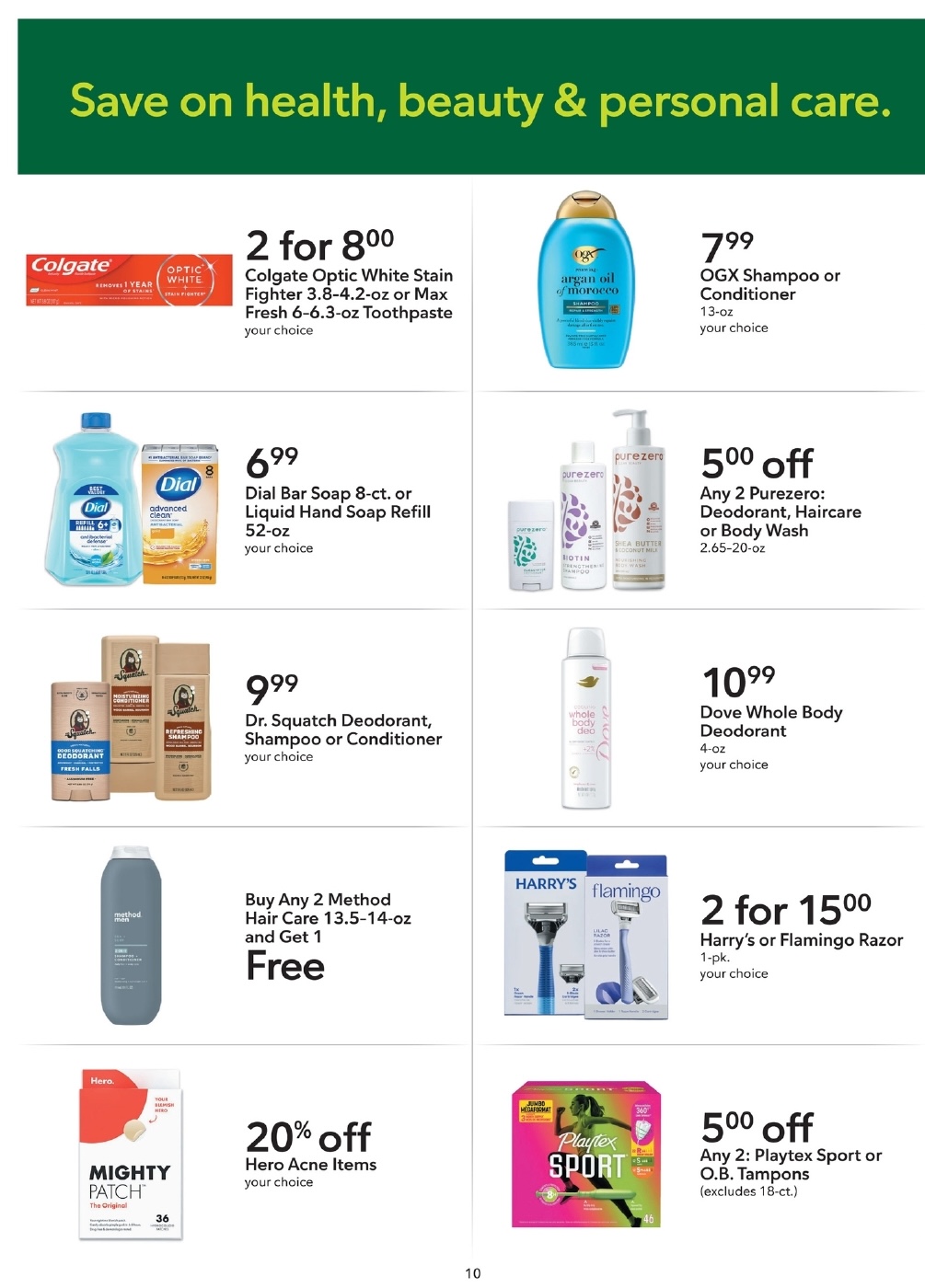 Publix Extra Savings Ad 3_7_26 pg 10