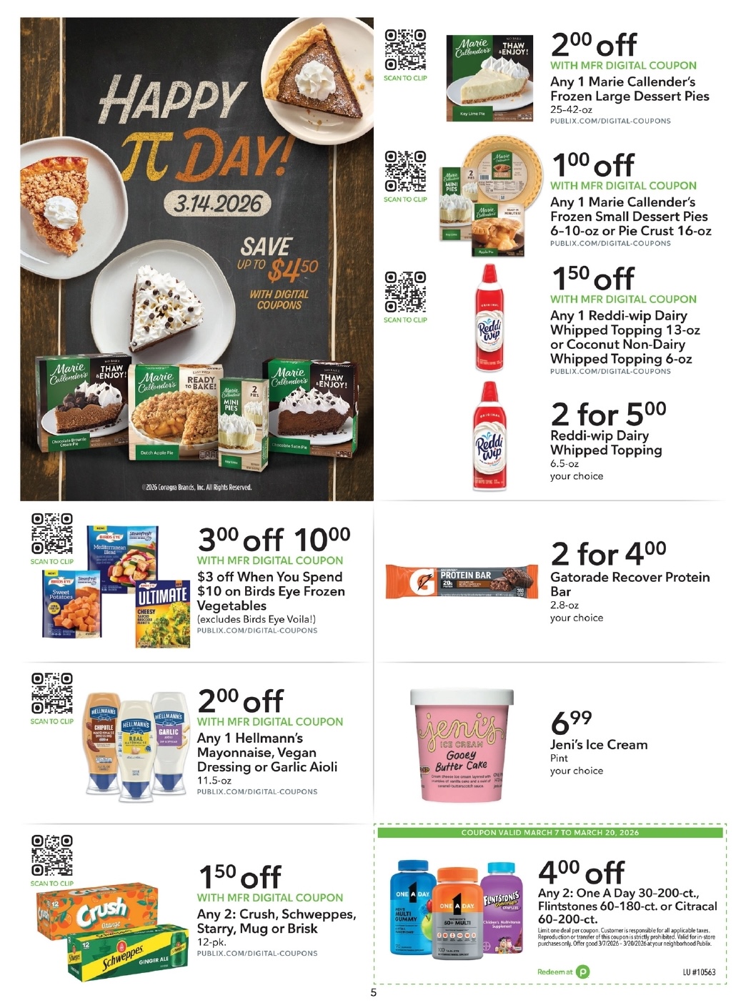 Publix Extra Savings Ad 3_7_26 pg 5