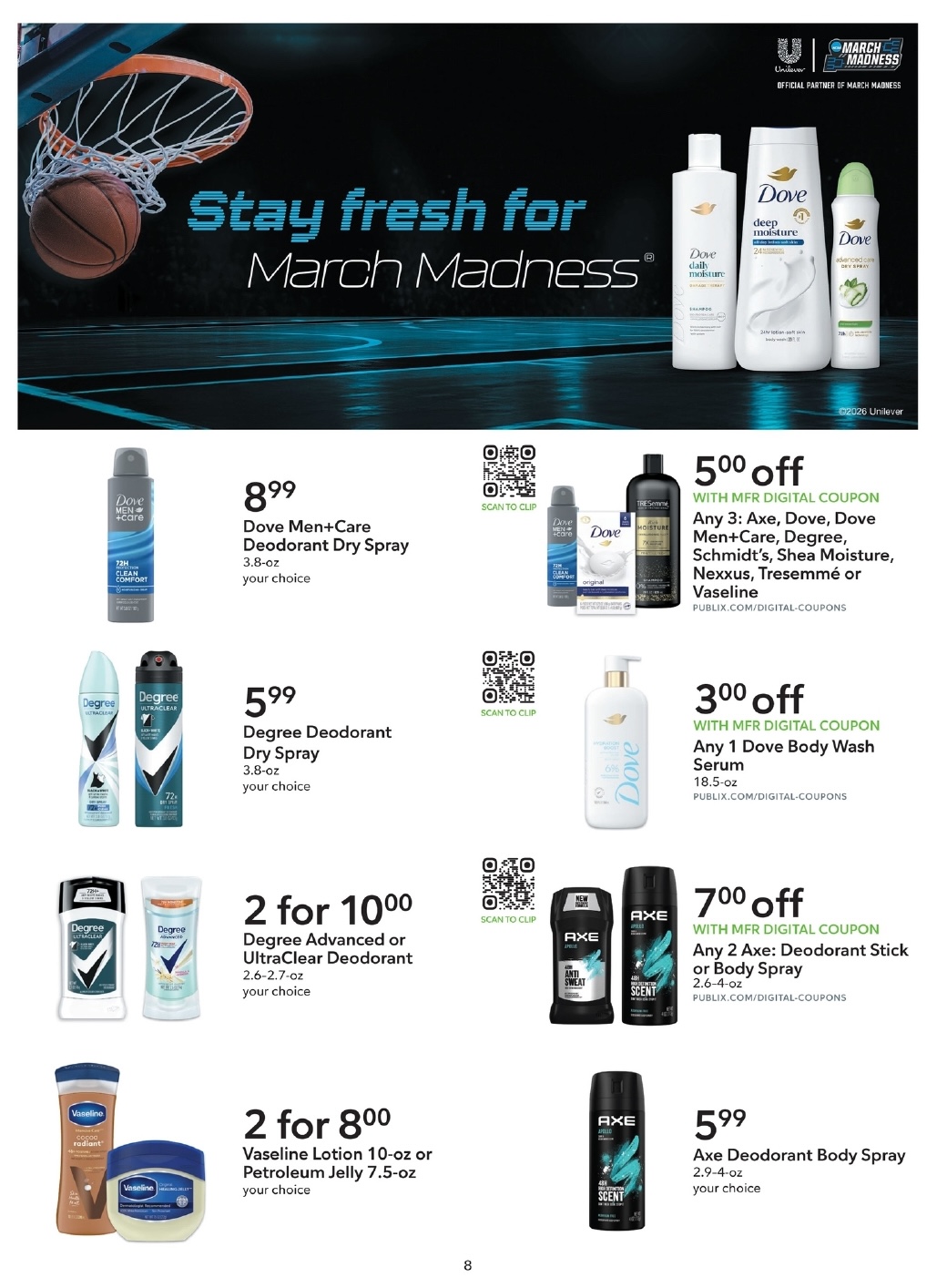 Publix Extra Savings Ad 3_7_26 pg 8