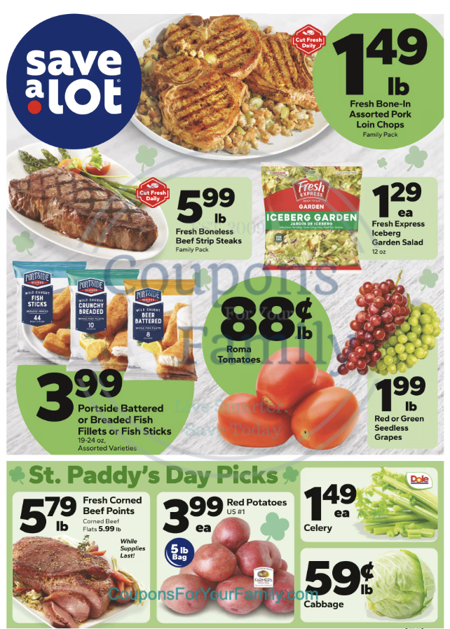 Save A Lot Ad 3_11_26 pg 1