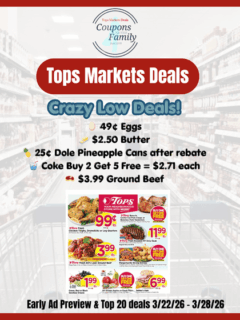 Tops Ad & Deals this week 3_22_26