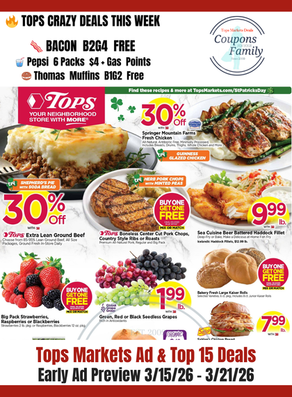 Tops Ad this week 3:15:26